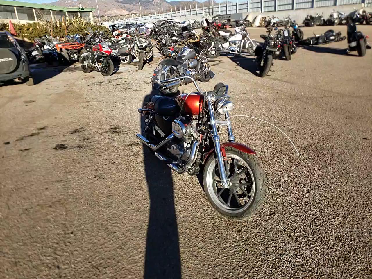 2013 HARLEY-DAVIDSON XL883 SUPE 1HD4CR214DC446805