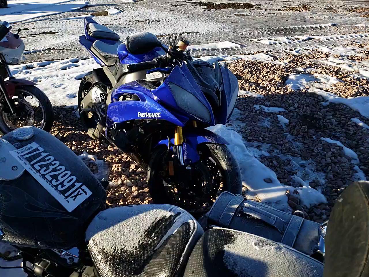 2008 YAMAHA YZFR6 JYARJ16E68A005072