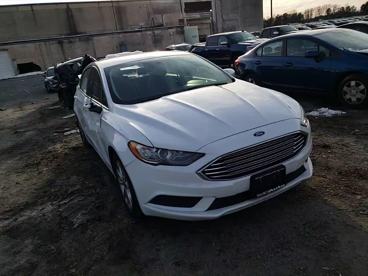 2017 FORD FUSION SE - 3FA6P0H70HR267437