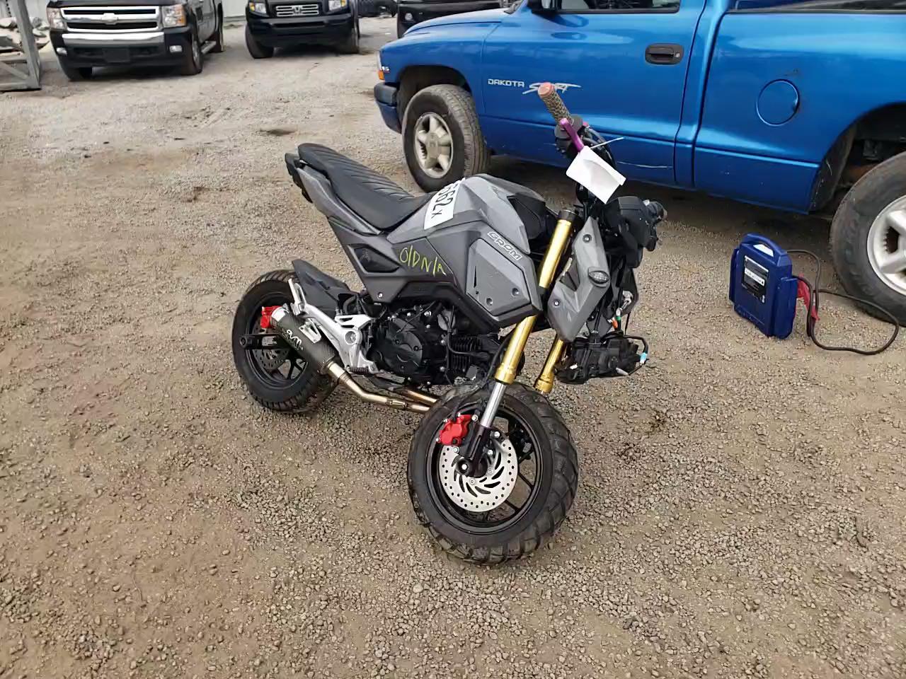 2017 HONDA GROM 125 MLHJC6117H5205364