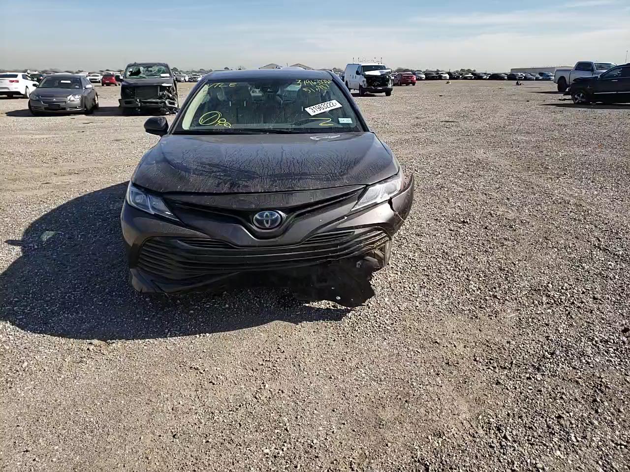 2019 TOYOTA CAMRY LE 4T1B31HK9KU512987