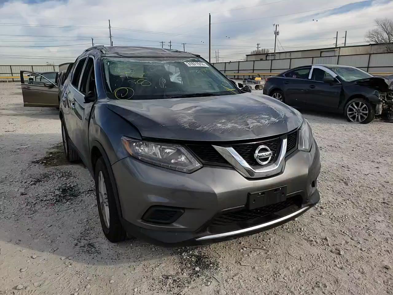 2015 NISSAN ROGUE S KNMAT2MTXFP574990