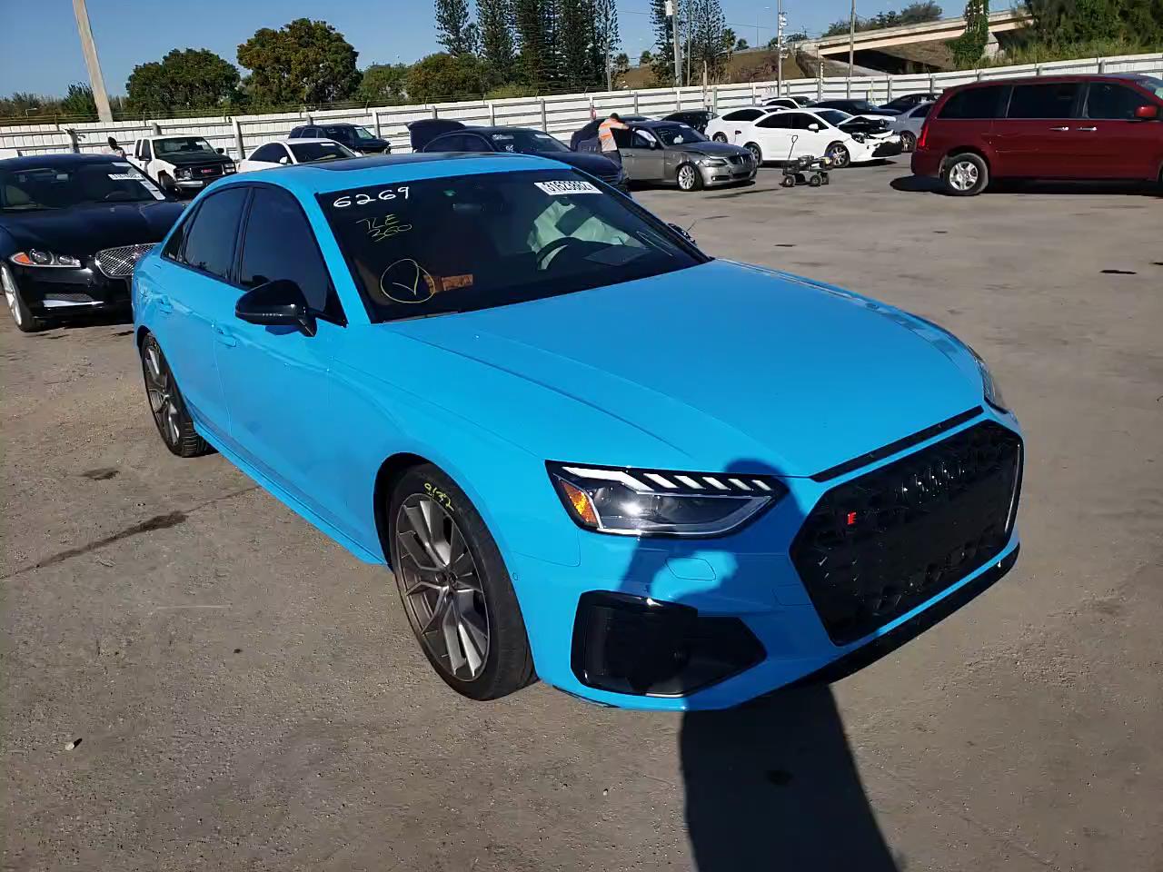 2021 AUDI S4 PRESTIG WAUC4AF41MA086269