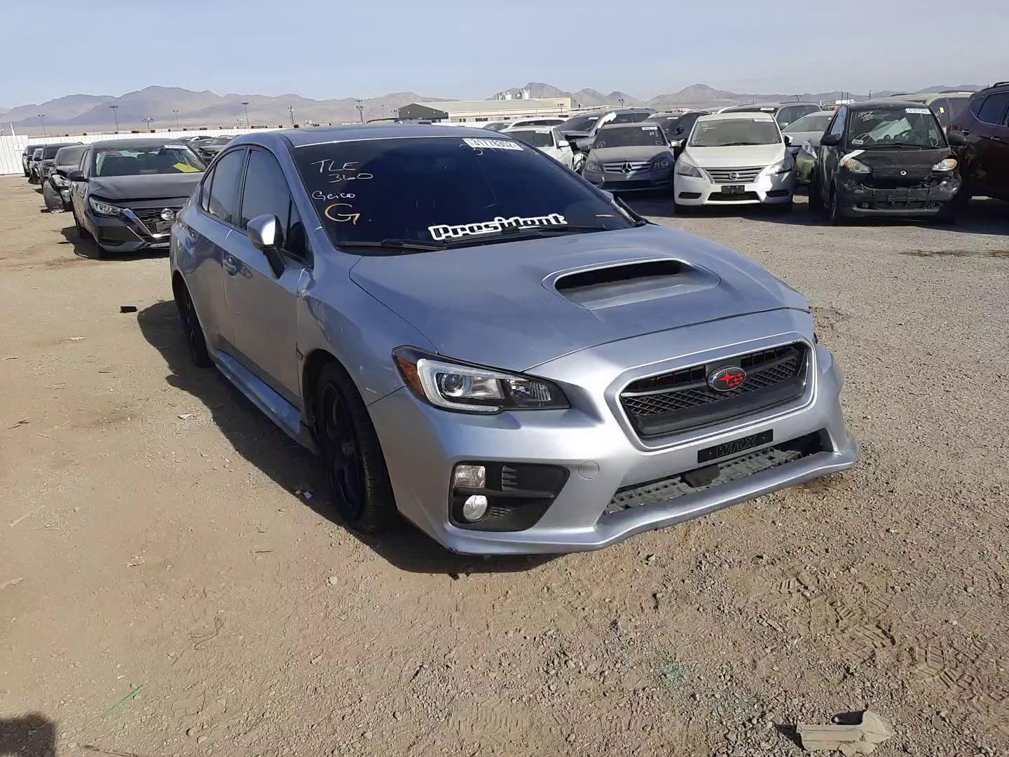 2015 SUBARU WRX LIMITE JF1VA1G62F9827673