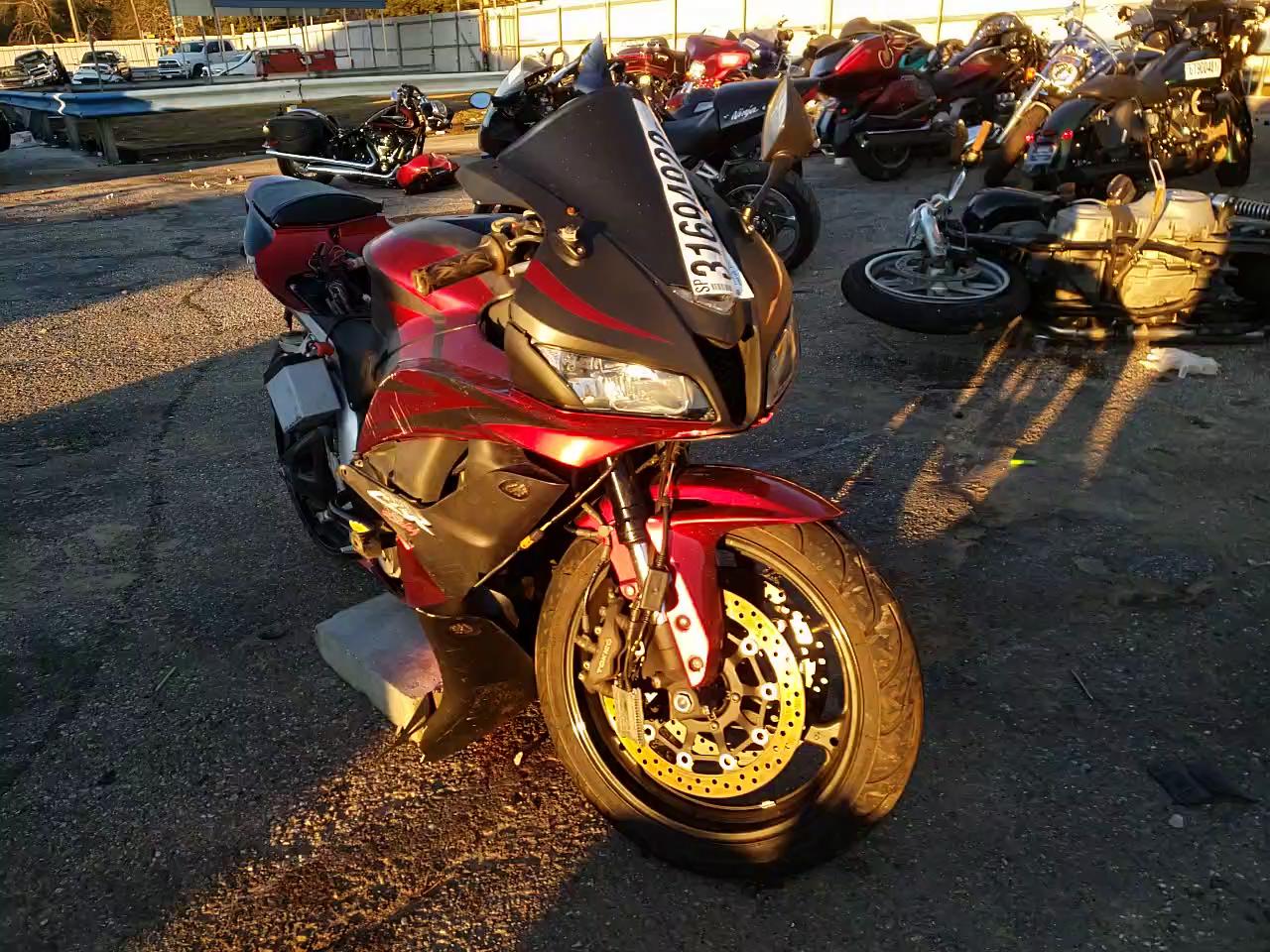 2007 HONDA CBR600 RR JH2PC40047M011977