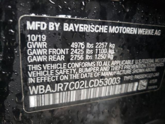WBAJR7C02LCD53003 BMW 530 XI
