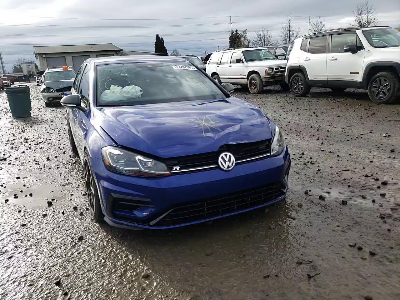 2019 VOLKSWAGEN GOLF R WVWVA7AU7KW150877