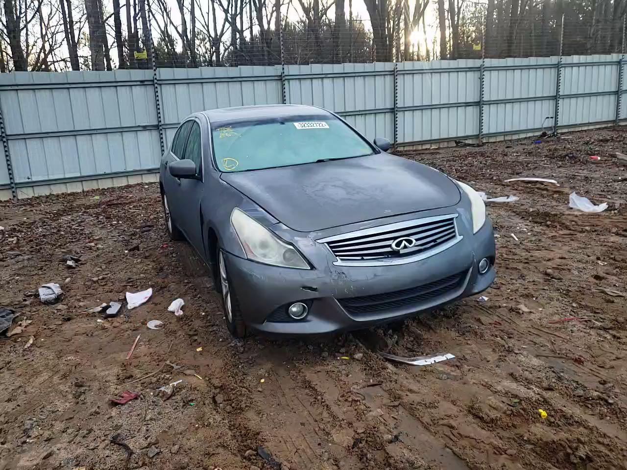 2012 INFINITI G25 BASE JN1DV6AP6CM810105