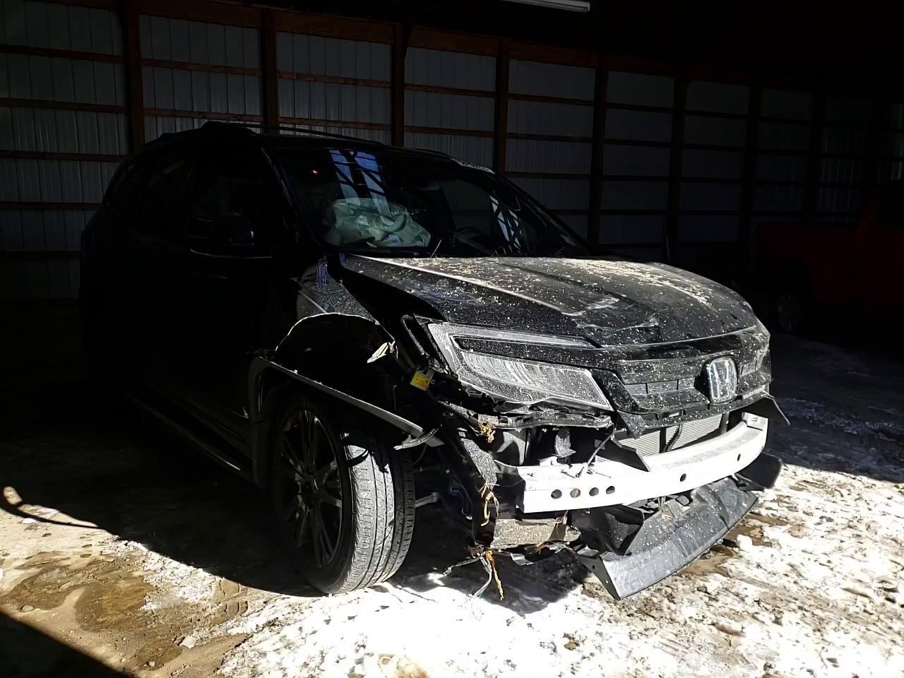 2021 HONDA PILOT BLAC 5FNYF6H79MB018137