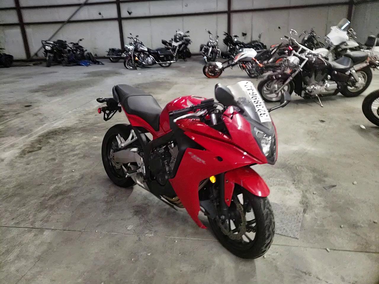 2014 HONDA CBR650 F MLHRC7401E5000534