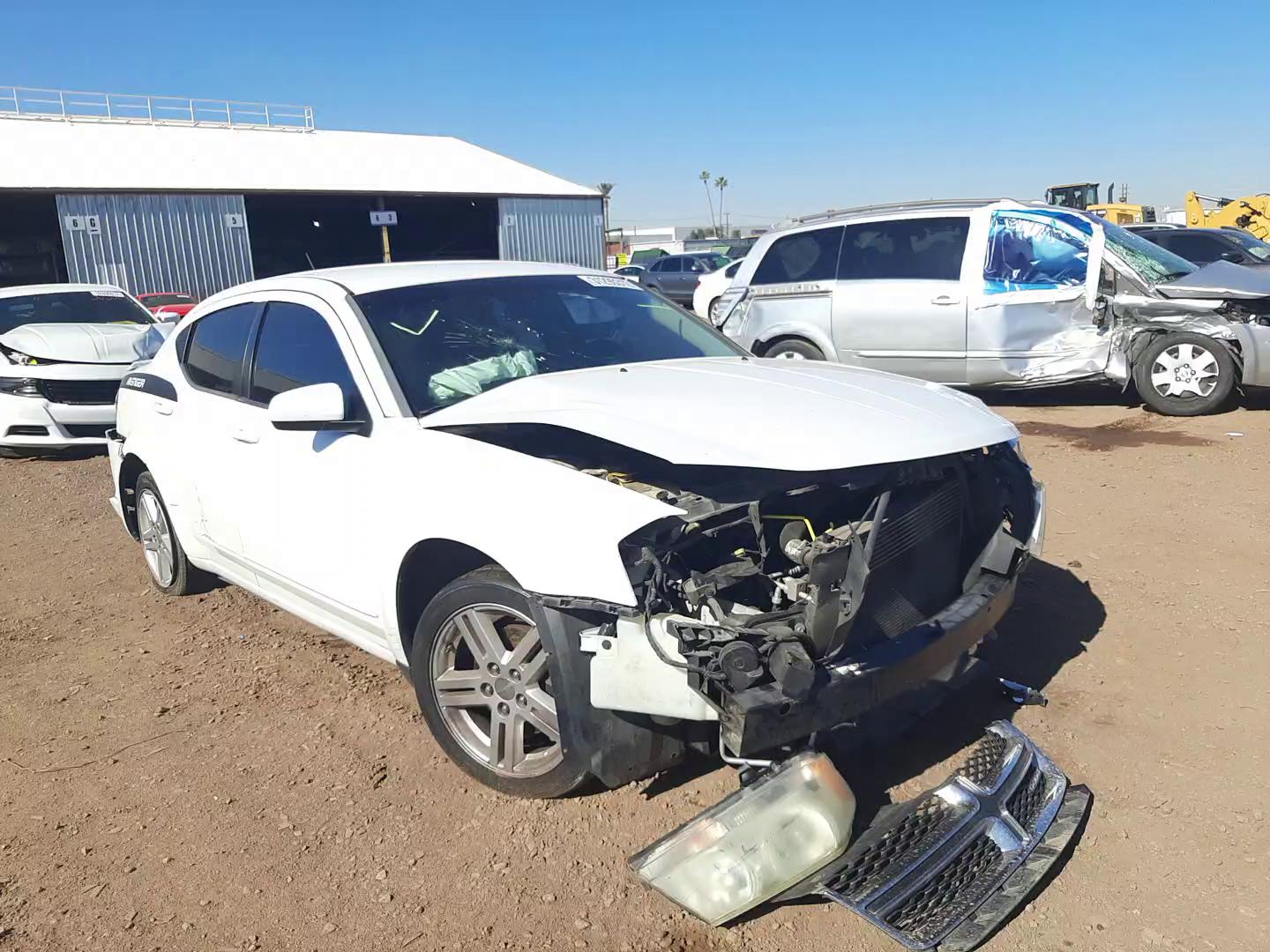 2012 DODGE AVENGER SX 1C3CDZCB0CN168090