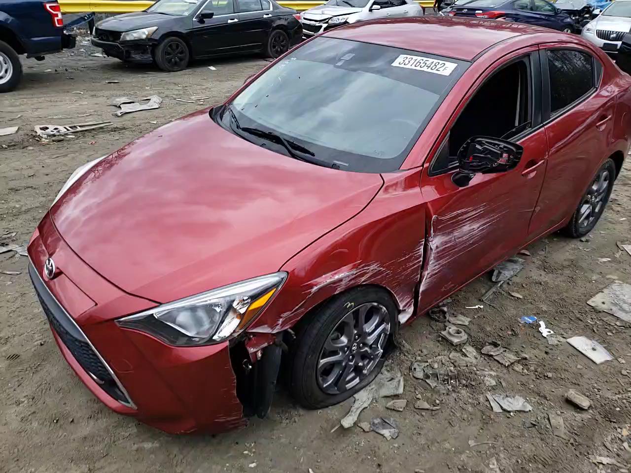 2019 TOYOTA YARIS L 3MYDLBYV7KY504043