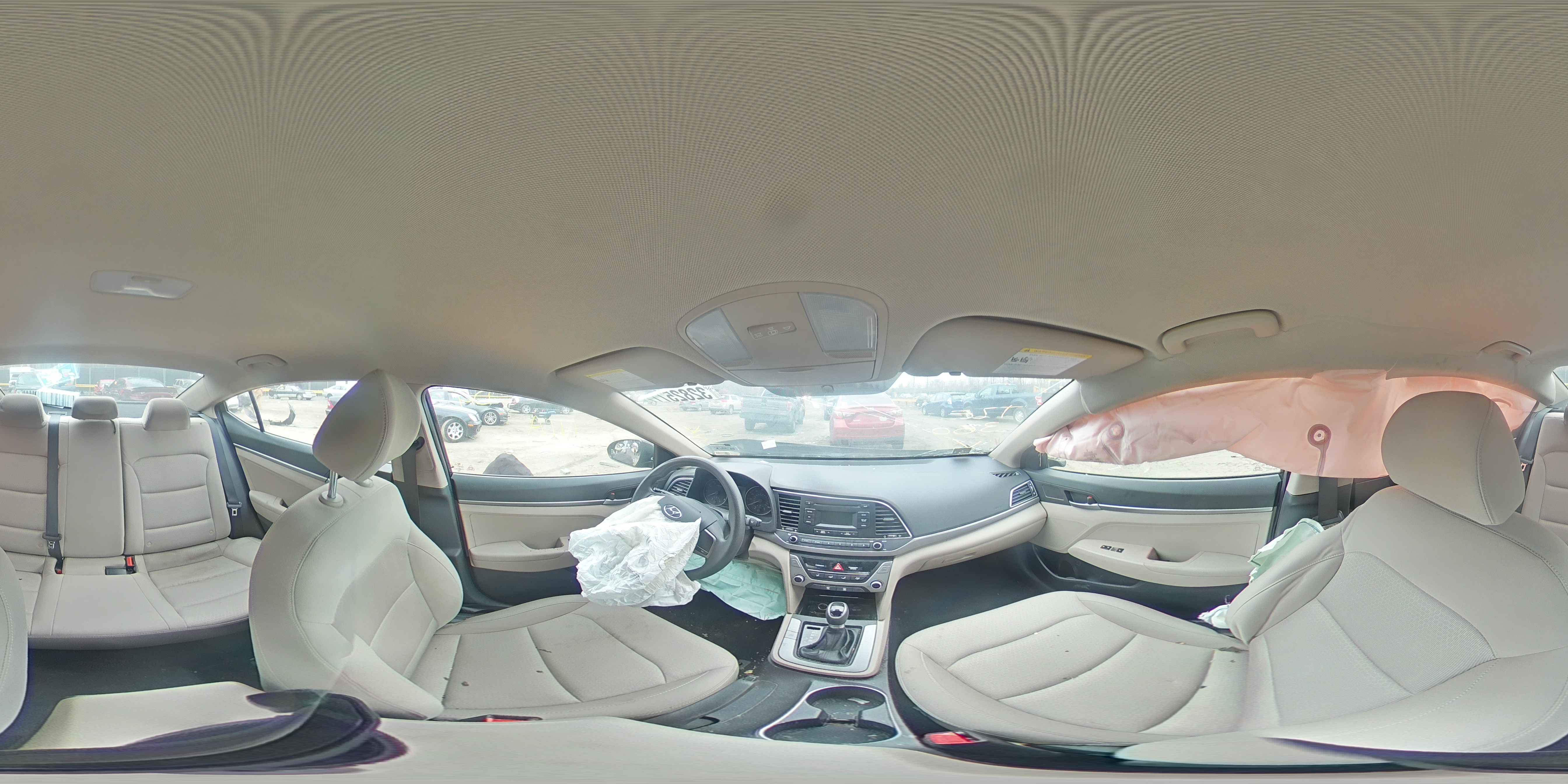 2017 HYUNDAI ELANTRA SE KMHD74LF2HU127868