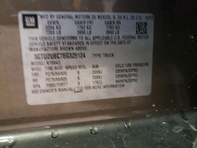 3GTU2UEC7EG325124 GMC Sierra K1500 Sle