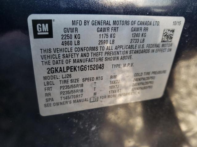 2GKALPEK1G6152048 GMC Terrain Slt