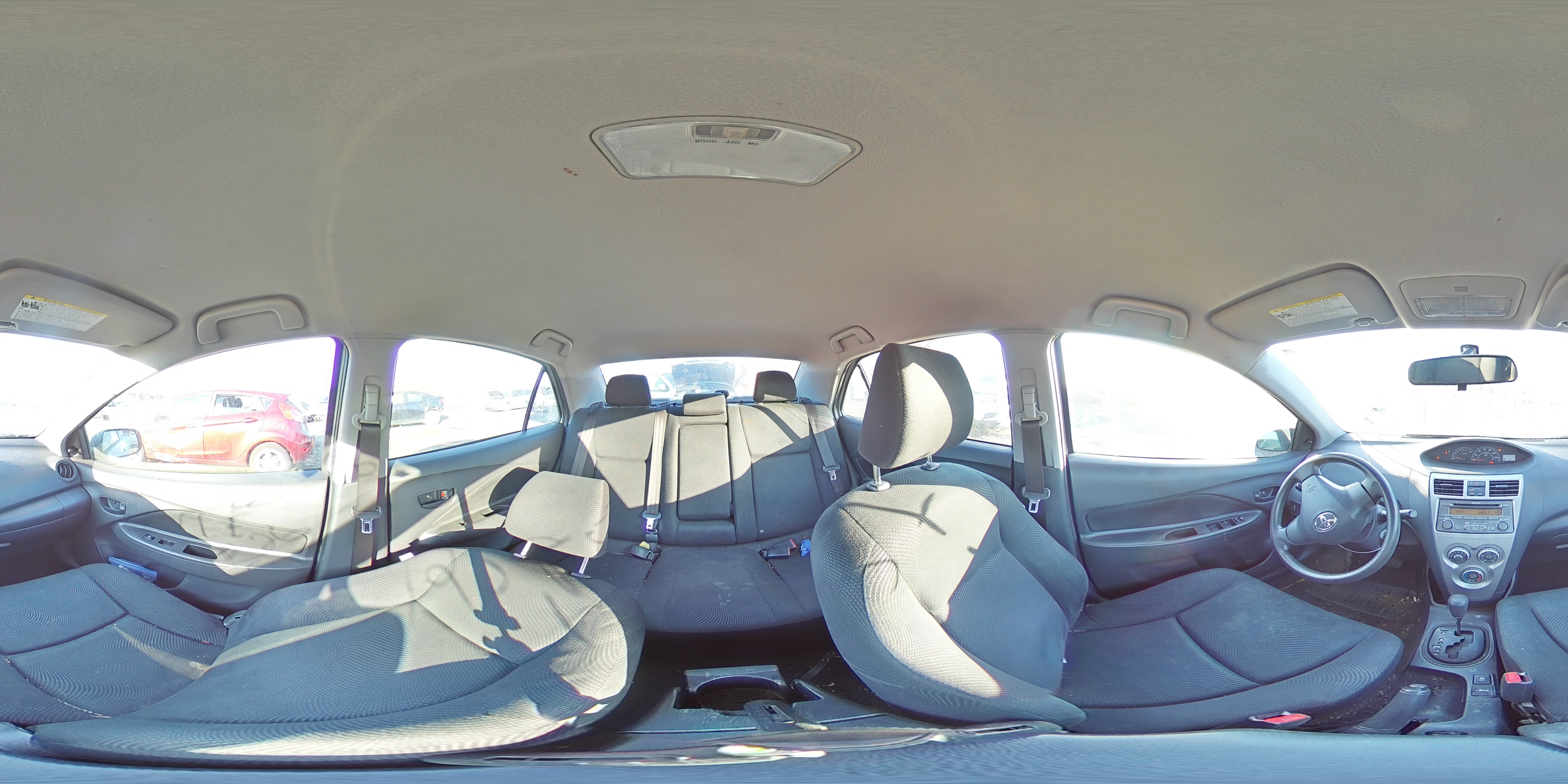 2012 TOYOTA YARIS - JTDBT4K35CL023355