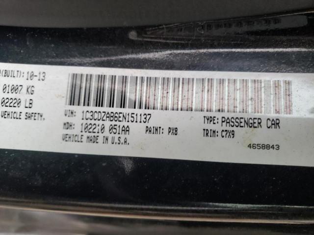 1C3CDZAB6EN151137 Dodge AVENGER SE
