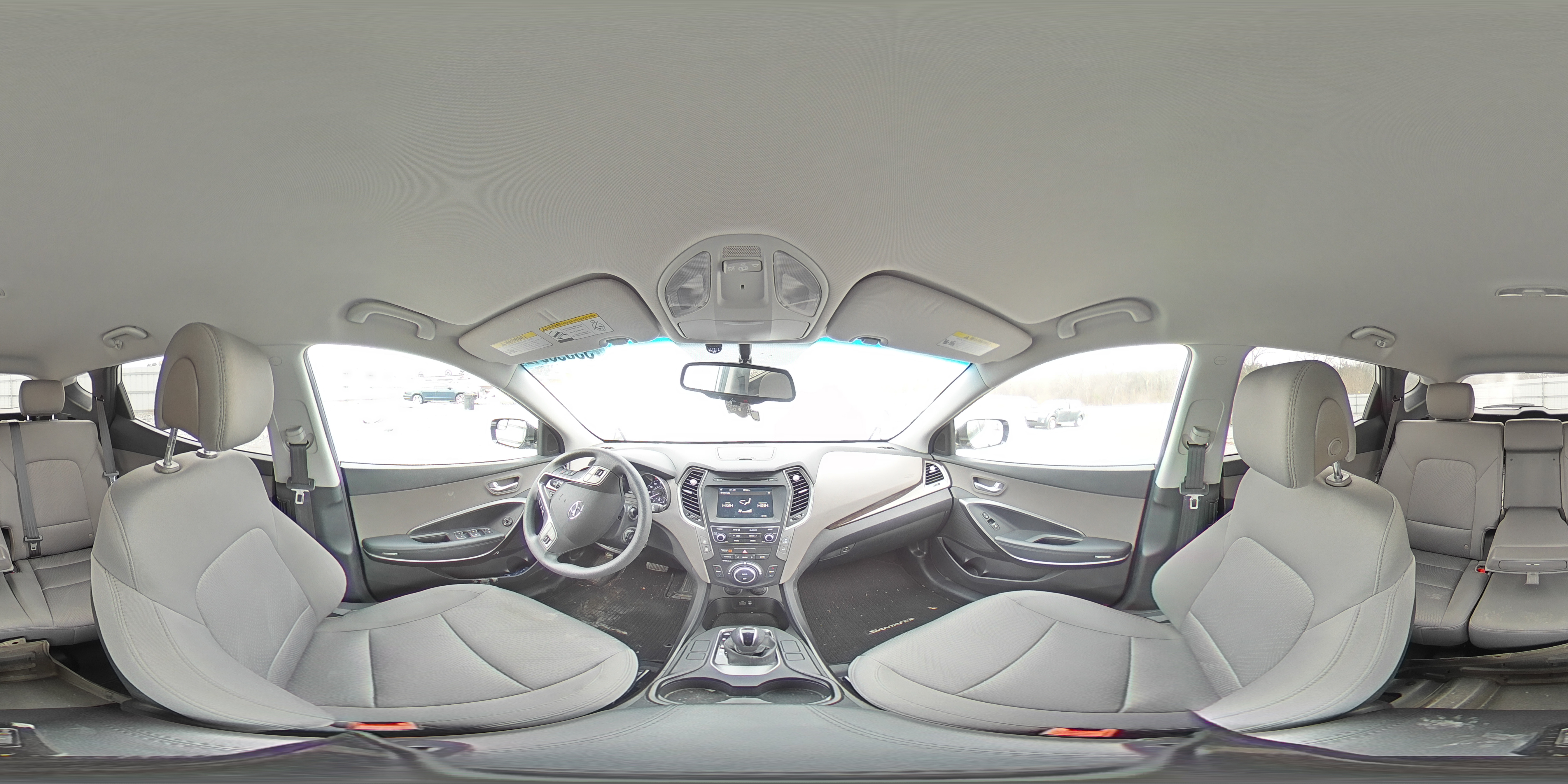 2017 HYUNDAI SANTA FE S 5XYZUDLB8HG421910