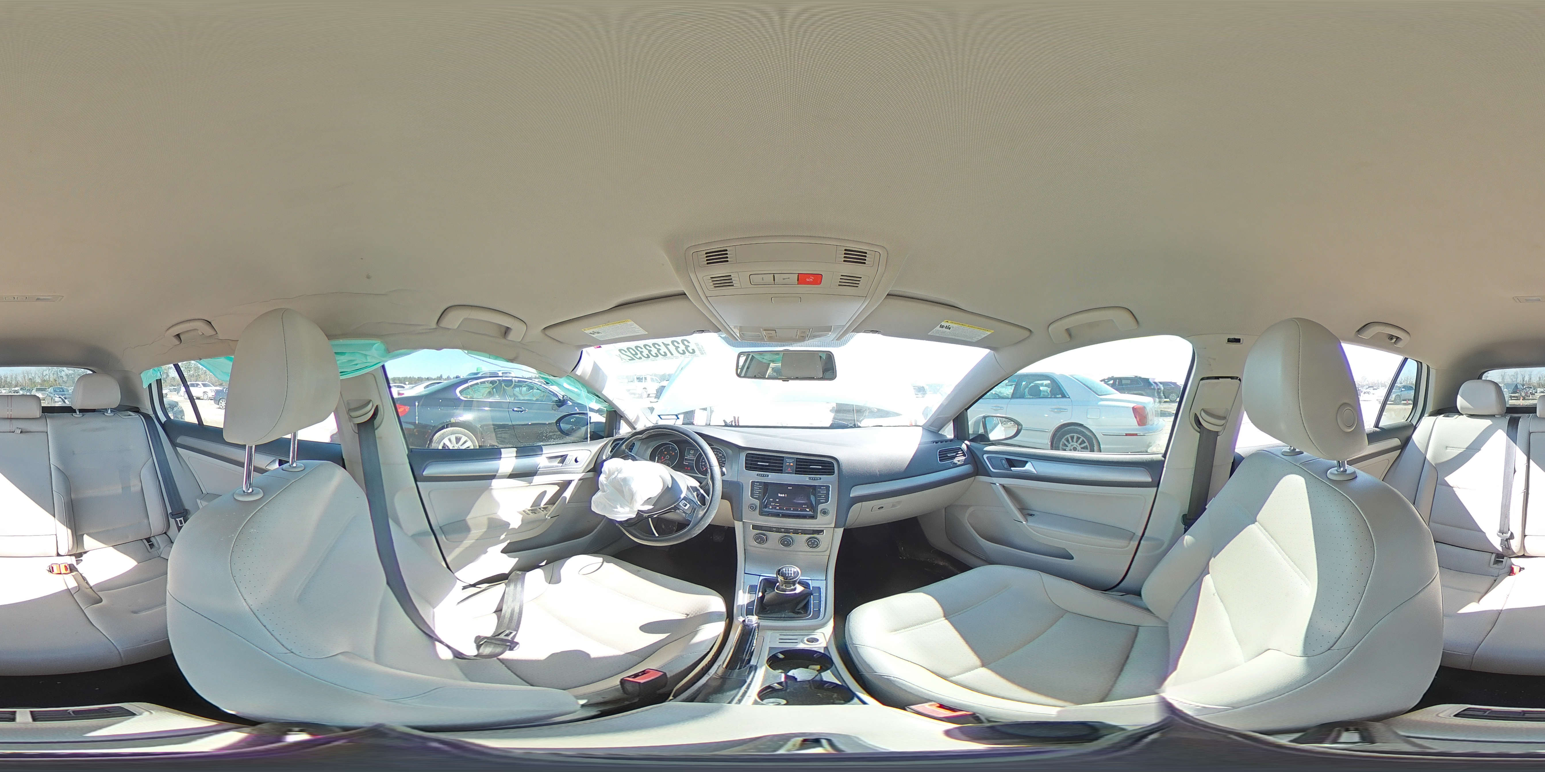 2015 VOLKSWAGEN GOLF TDI 3VWRA7AU8FM095621