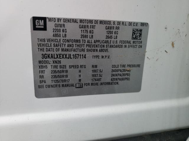 3GKALXEXXJL167114 GMC Terrain Denali