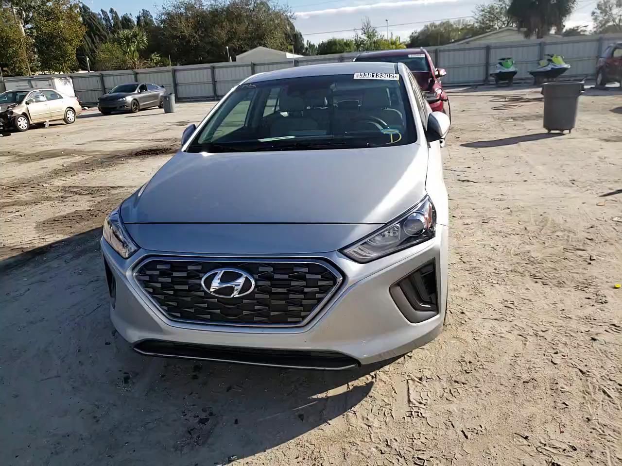 2021 HYUNDAI IONIQ BLUE KMHC65LC4MU257624