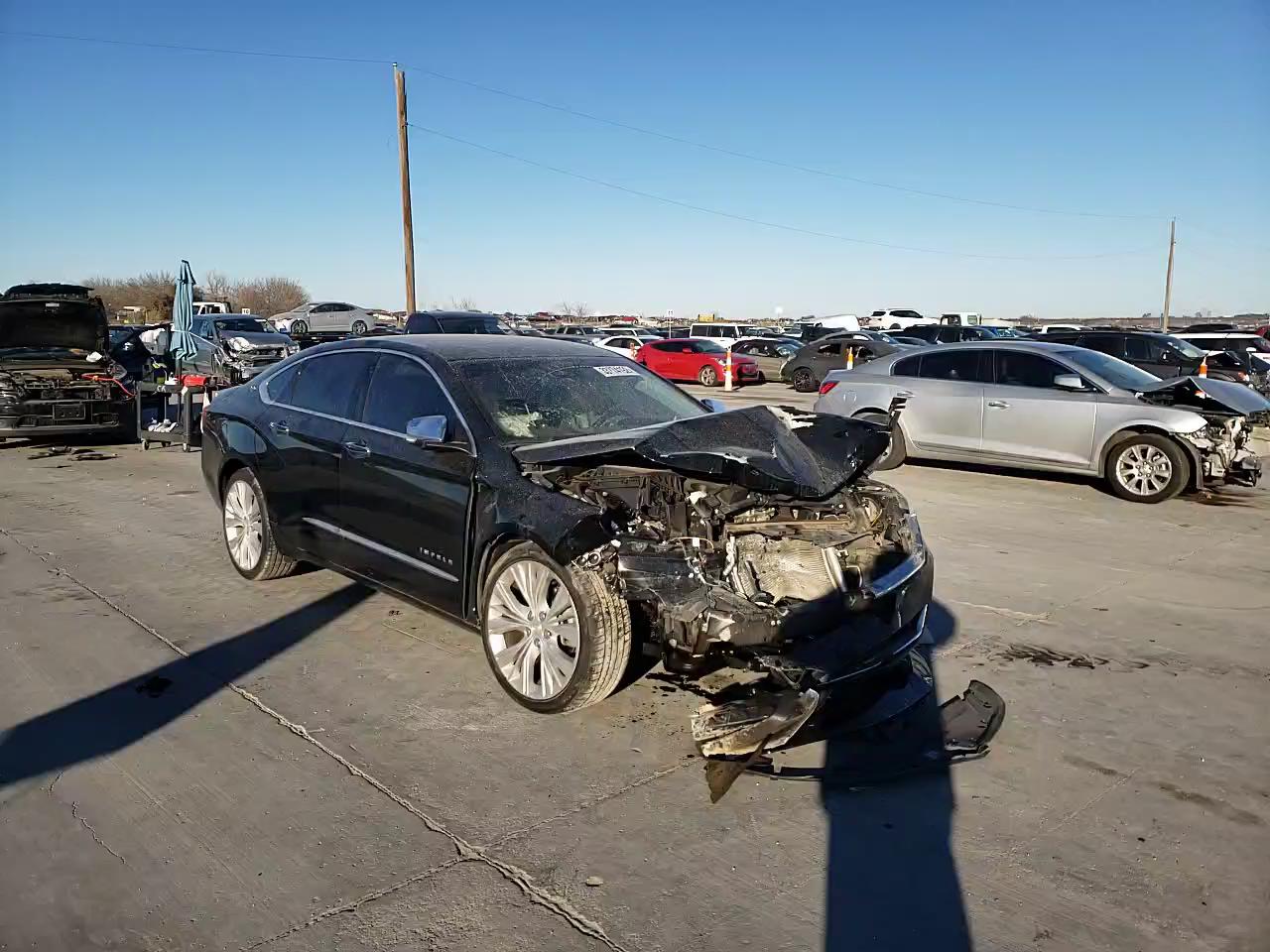 2016 CHEVROLET IMPALA LTZ 2G1145S31G9198545