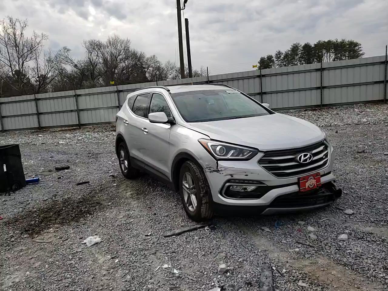 2017 HYUNDAI SANTA FE S 5XYZUDLB8HG421910