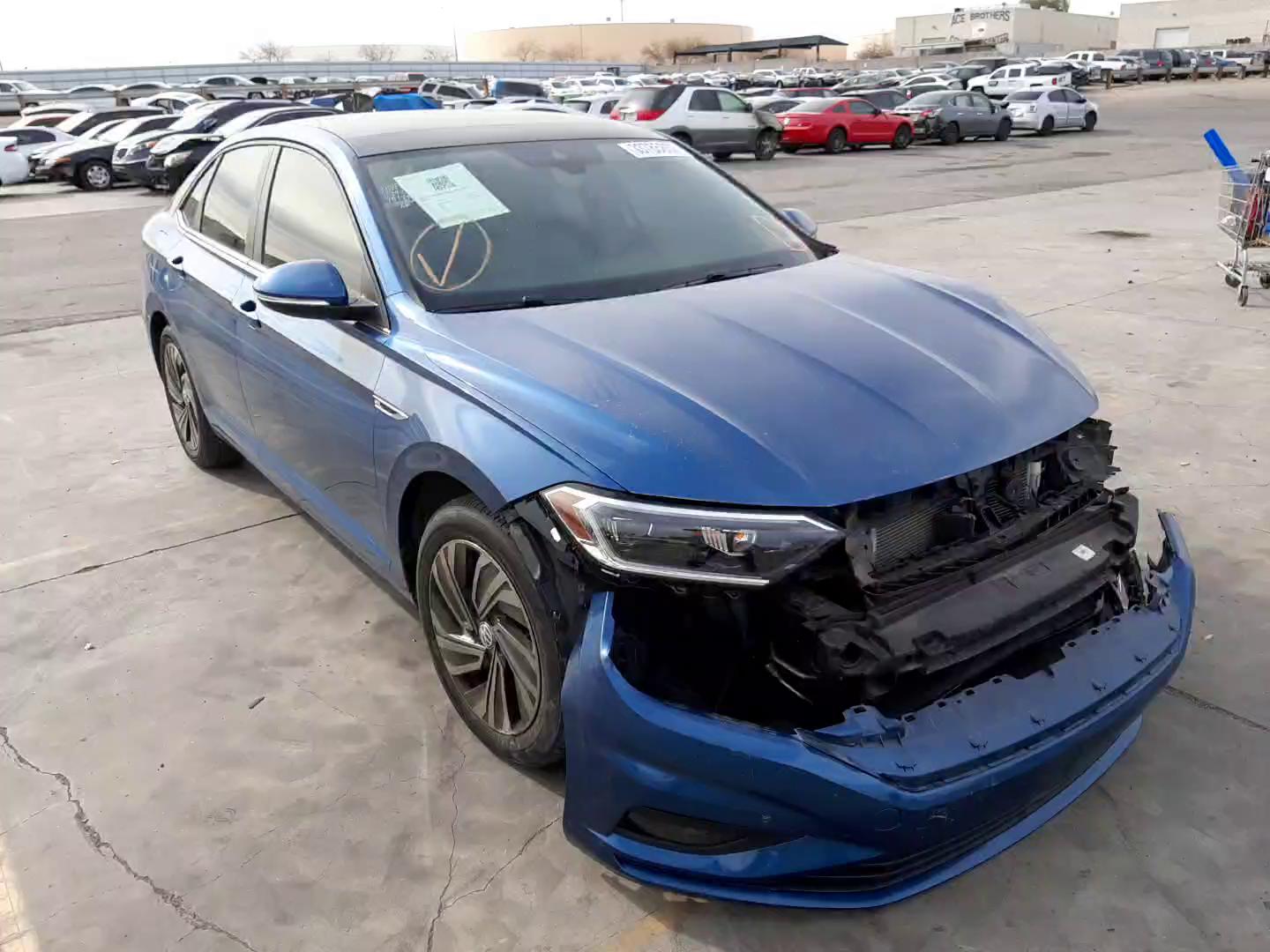 2019 VOLKSWAGEN JETTA SEL 3VWG57BU2KM041011