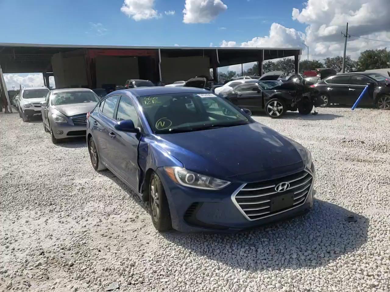 2018 HYUNDAI ELANTRA SE 5NPD84LF3JH231139