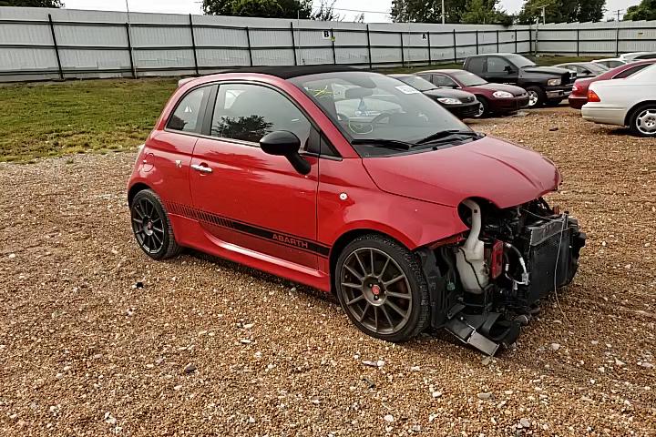 2013 FIAT 500 ABARTH 3C3CFFJH1DT670429