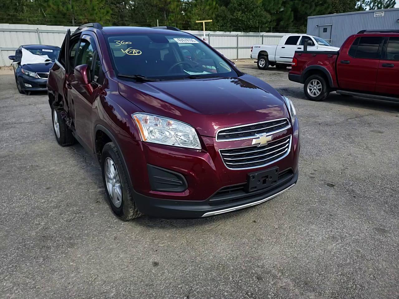 2016 CHEVROLET TRACKER LT 3GNCJPSB0GL170817