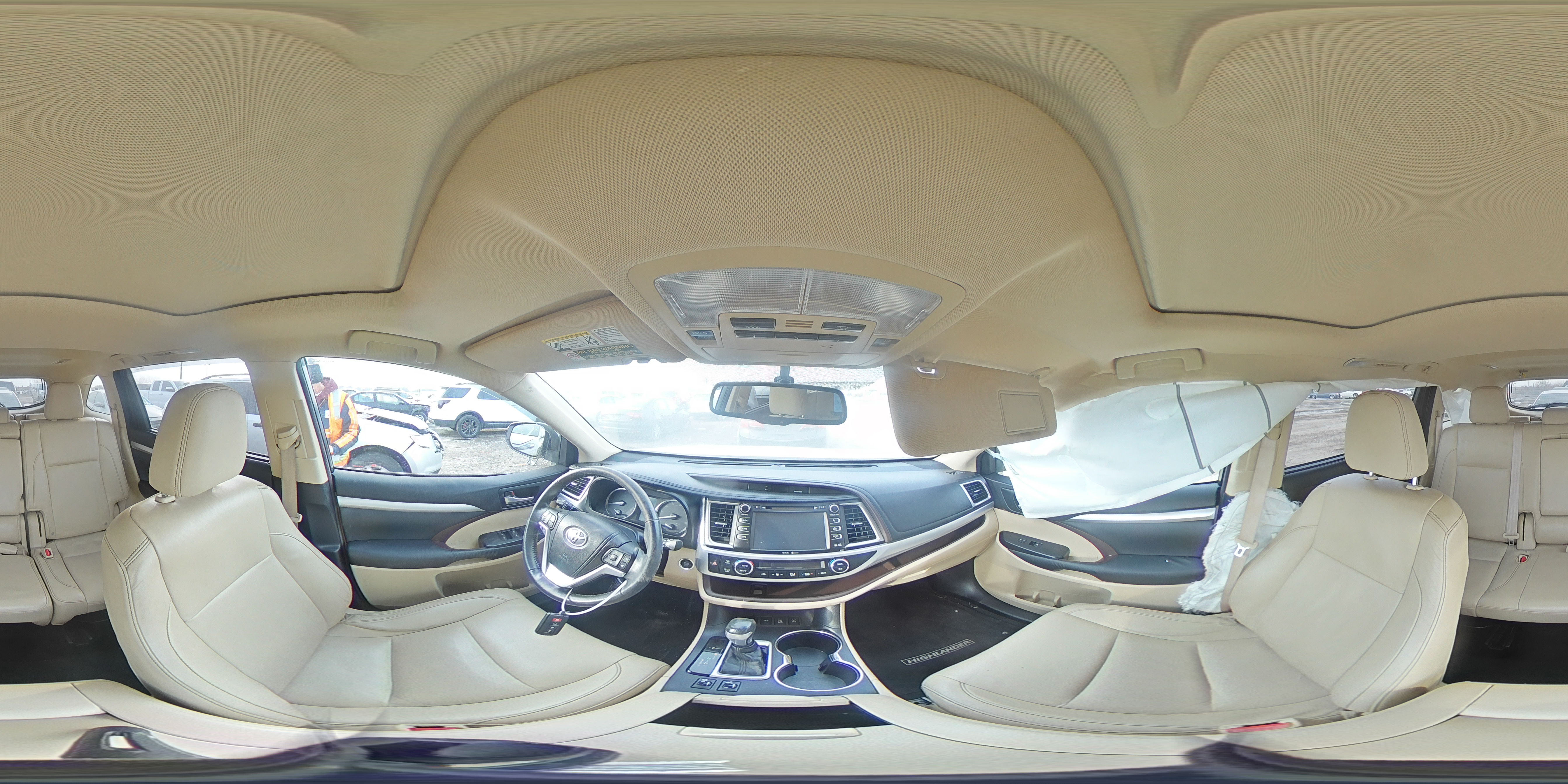2015 TOYOTA HIGHLA XLE 5TDJKRFH7FS088826