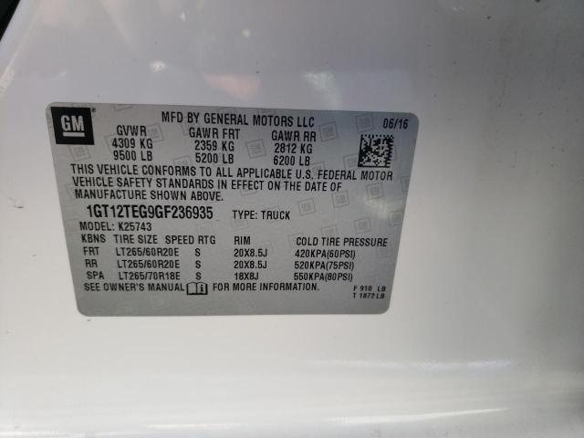 1GT12TEG9GF236935 GMC Sierra K2500 Slt