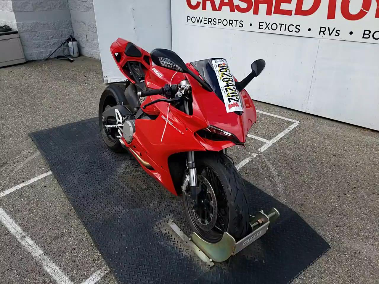 2014 DUCATI 899 PANIGA ZDM14BUW2EB016929