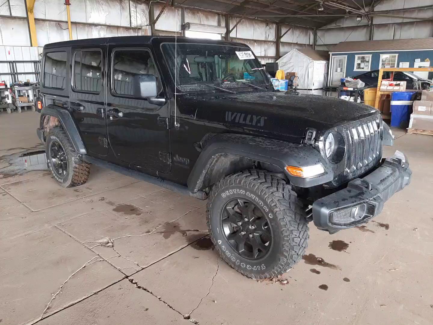 2021 JEEP WRANGLER U 1C4HJXDM6MW756716
