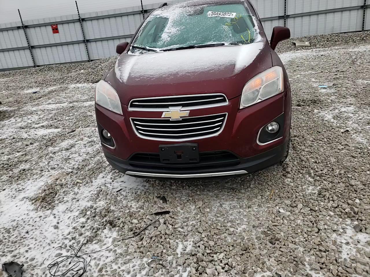 2016 CHEVROLET TRAX LTZ 3GNCJRSB8GL189580