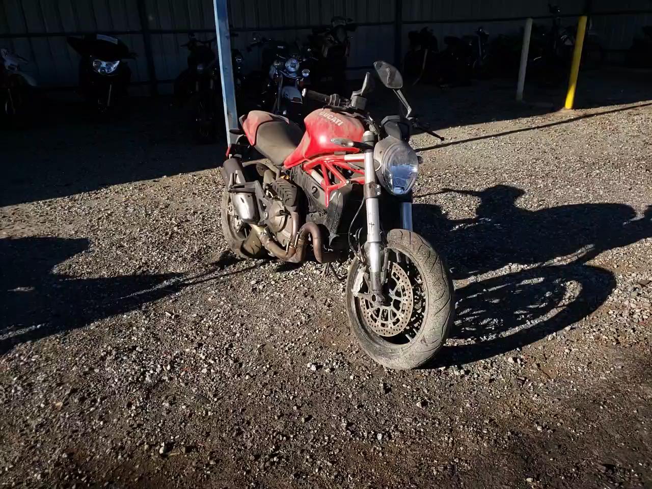 2017 DUCATI MONSTER ZDM1RBTS2HB023089