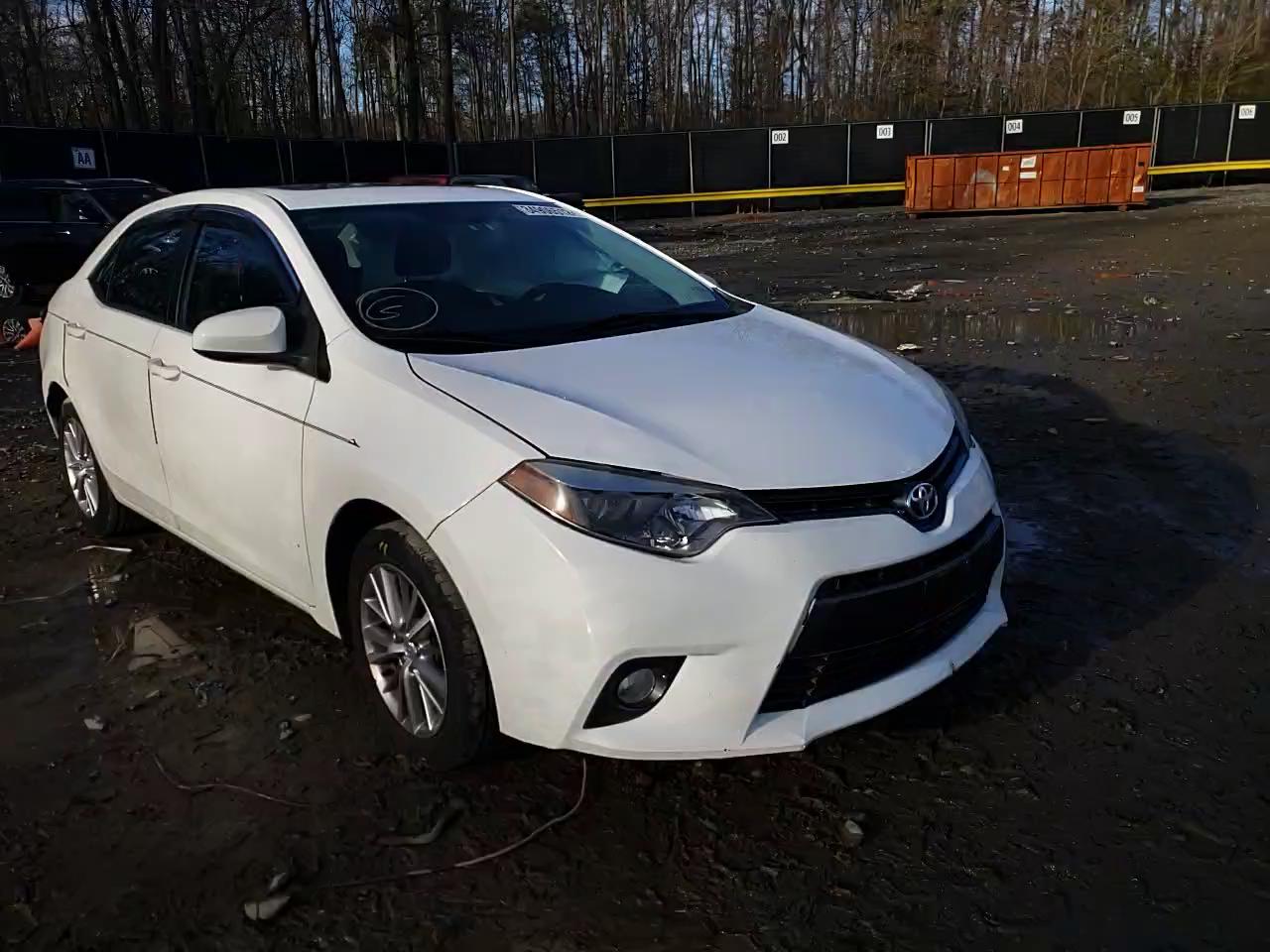 2015 TOYOTA COROLLA L 2T1BURHE1FC450353