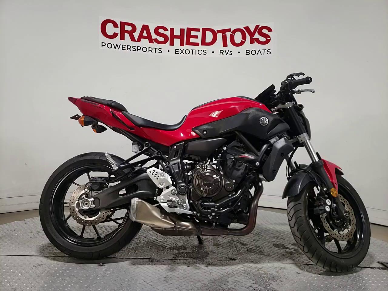 2017 YAMAHA FZ07A JYARM20E0HA000777