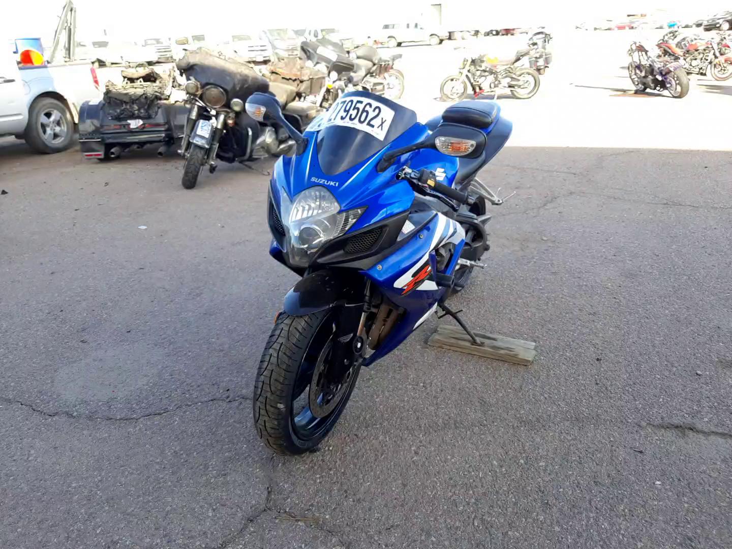 2006 SUZUKI GSX-R750 K JS1GR7KA962101550