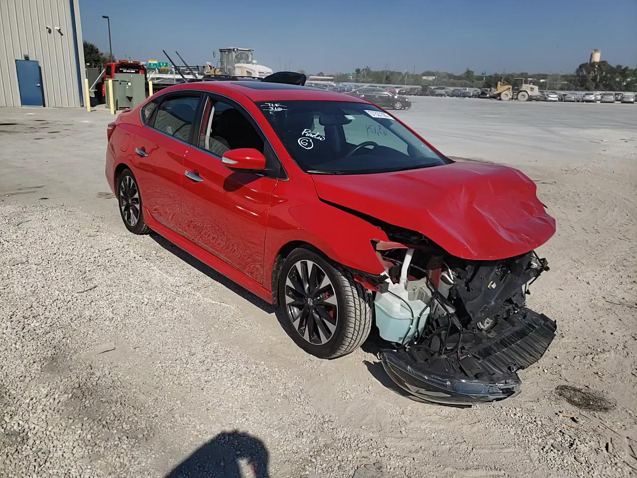 2017 NISSAN SENTRA SR 3N1CB7AP4HY219575
