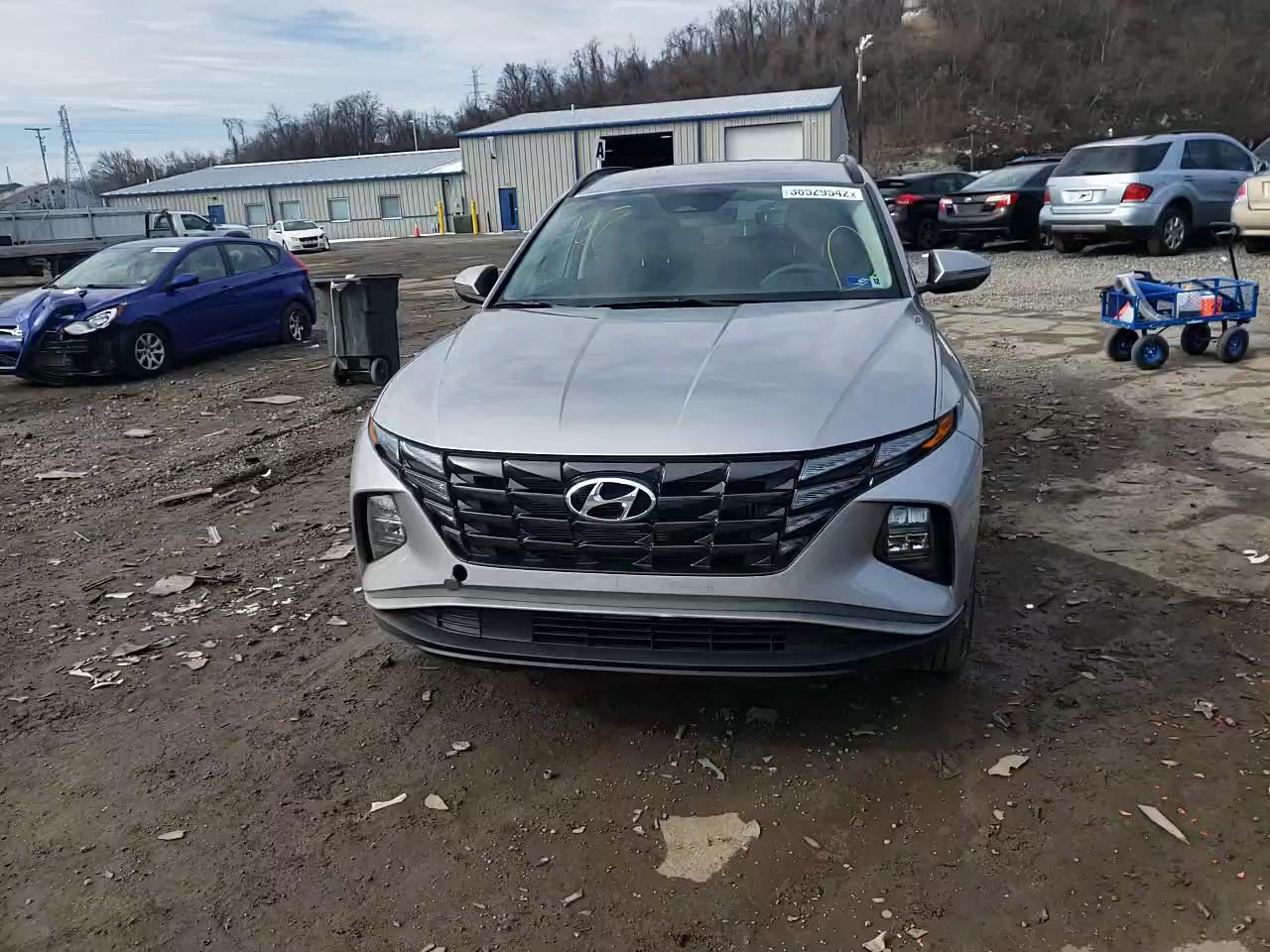 2022 HYUNDAI TUCSON BLU KM8JBCA11NU040199