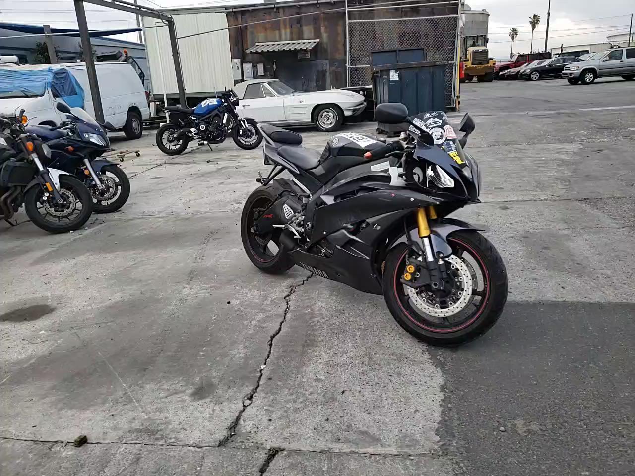 2007 YAMAHA YZFR6 L JYARJ12Y07A005163