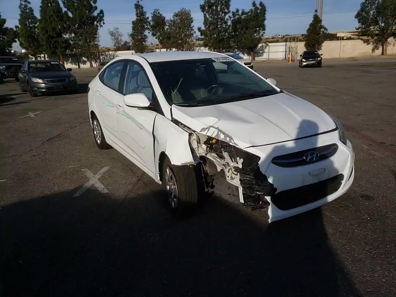 2015 HYUNDAI ACCENT GLS KMHCT4AE7FU912594