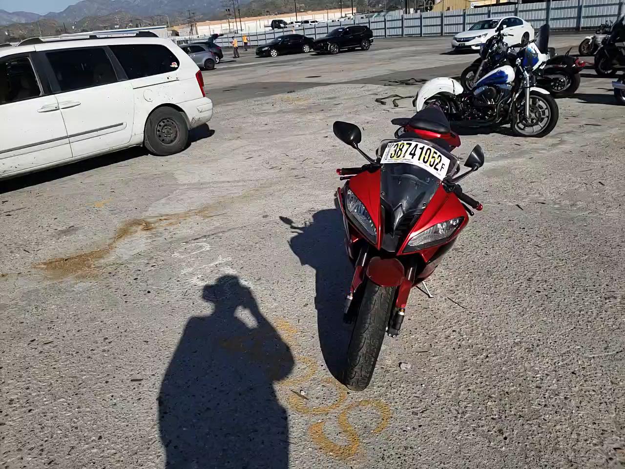2007 YAMAHA YZFR6 L JYARJ12Y87A005797