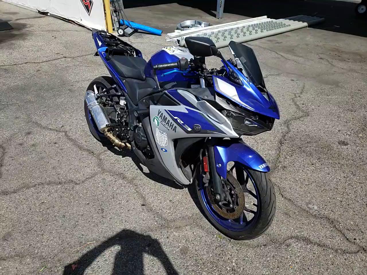 2015 YAMAHA YZFR3 MH3RH06Y3FK008752