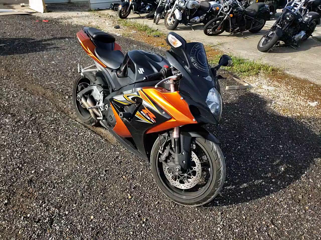 2008 SUZUKI GSX-R1000 JS1GT77A082106777