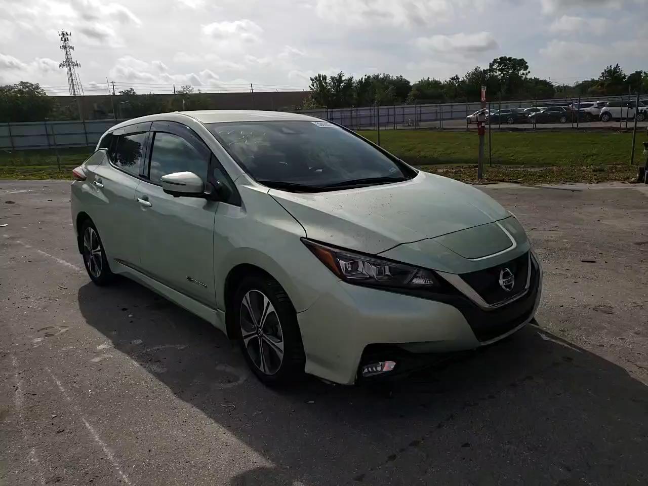 2019 NISSAN LEAF S PLU 1N4BZ1CP1KC310078