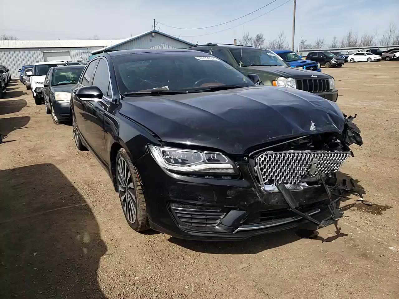 2017 LINCOLN MKZ BLACK 3LN6L5G95HR659217