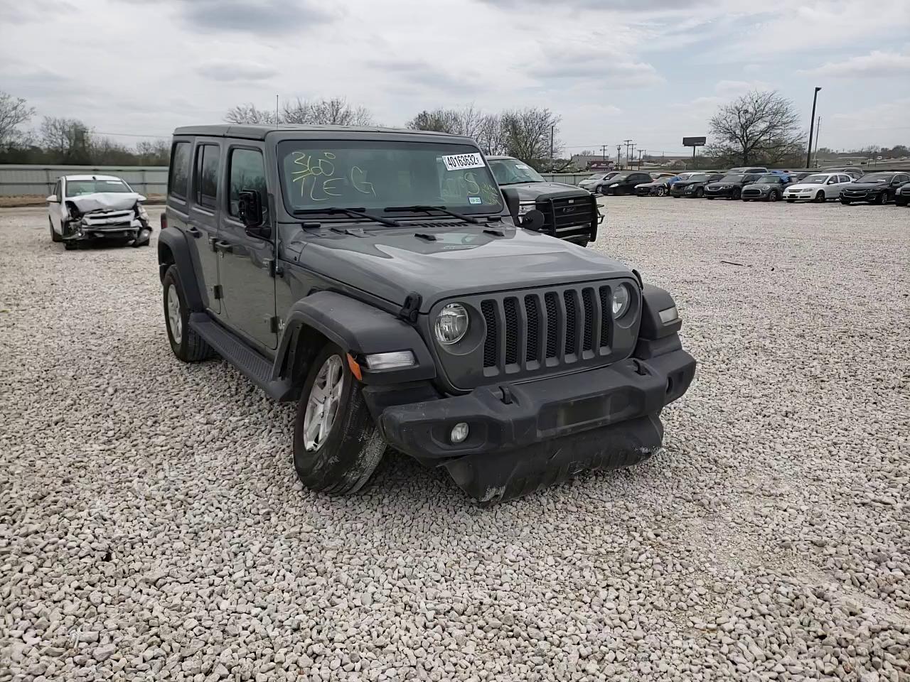 2019 JEEP WRANGLER U 1C4HJXDG2KW678393